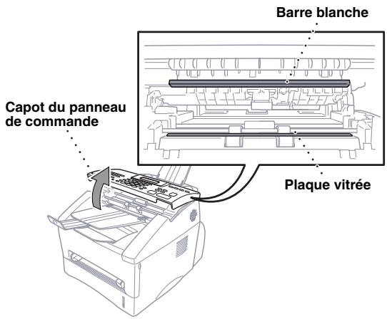 BROTHER FAX-8360P, FAX 8360P - Nettoyage du scanner - 1