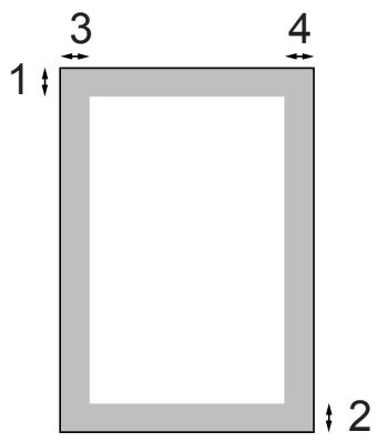 BROTHER DCP-195C - Zone numérisable - 1