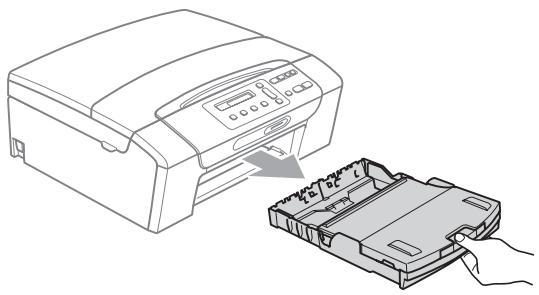 BROTHER DCP-195C - Chargement du papier et d'autres supports d'impression - 1