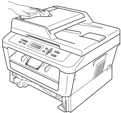 BROTHER DCP-7065DN - Nettoyage de l'extérieur de l'appareil - 2