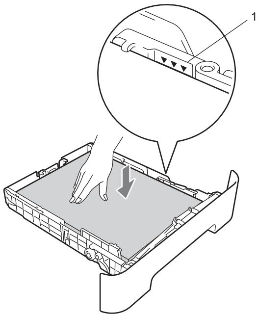 BROTHER DCP-7065DN - Chargement du papier dans le bac à papier standard - 5