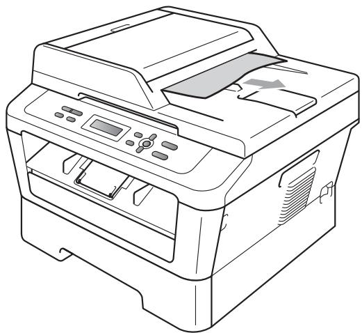 BROTHER DCP-7065DN - Le document est coincé au niveau du bac de sortie (pour DCP-7065DN) - 1
