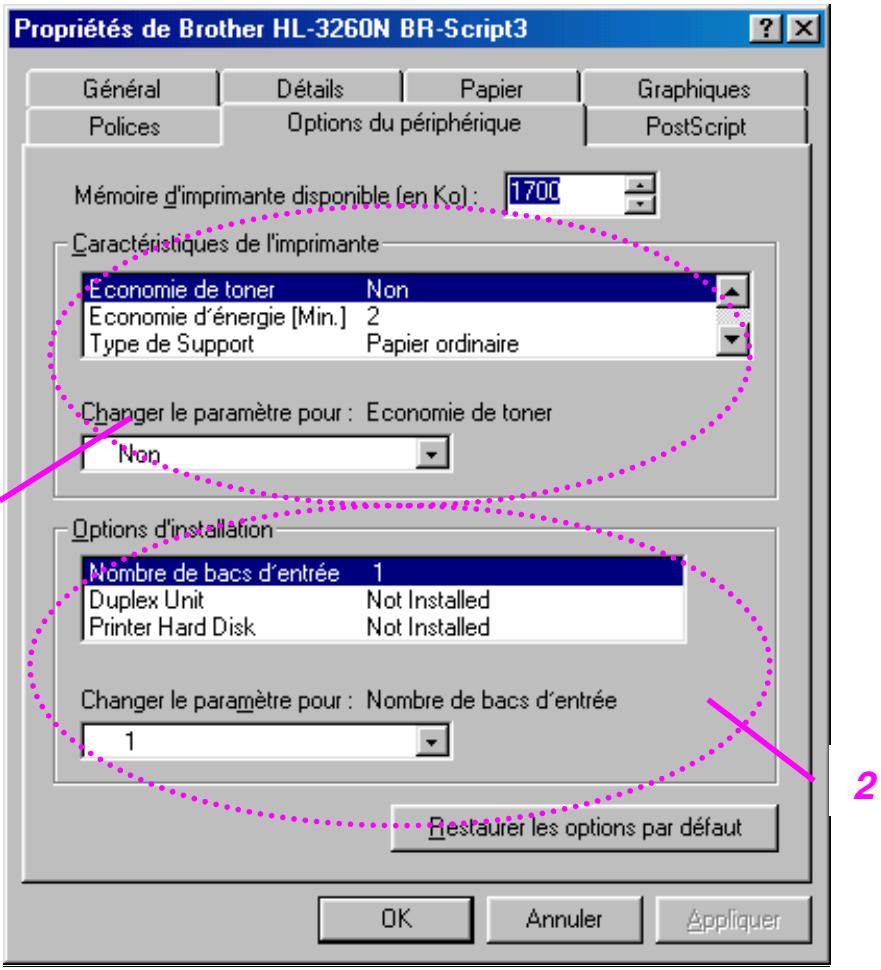 BROTHER HL-3260N - Graphiques - 2