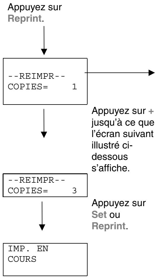 BROTHER HL-3260N - [Pour réimprimer la dernière tâche 3 fois] - 1