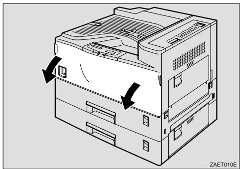 BROTHER HL-3260N - Ouvrez le capot avant. - 1