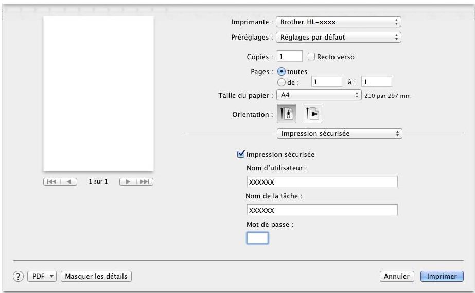 BROTHER HL-3150CDW - Impression sécurisée - 1