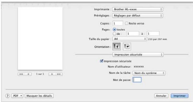 BROTHER HL-3150CDW - Impression sécurisée - 1
