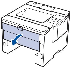 BROTHER HL-L6400DW - Du papier est coincé au niveau du bac recto verso - 5