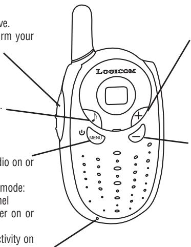 LOGICOM FX 200 - MENU - 1
