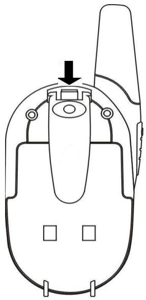 LOGICOM FX250 - 2-3 Mise en place du clip de ceinture - 2
