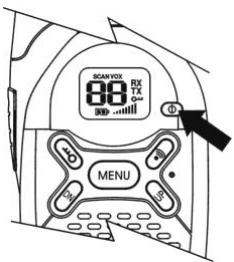 LOGICOM FX250 - 3-1 Allumer et étéindre le FX250 - 1