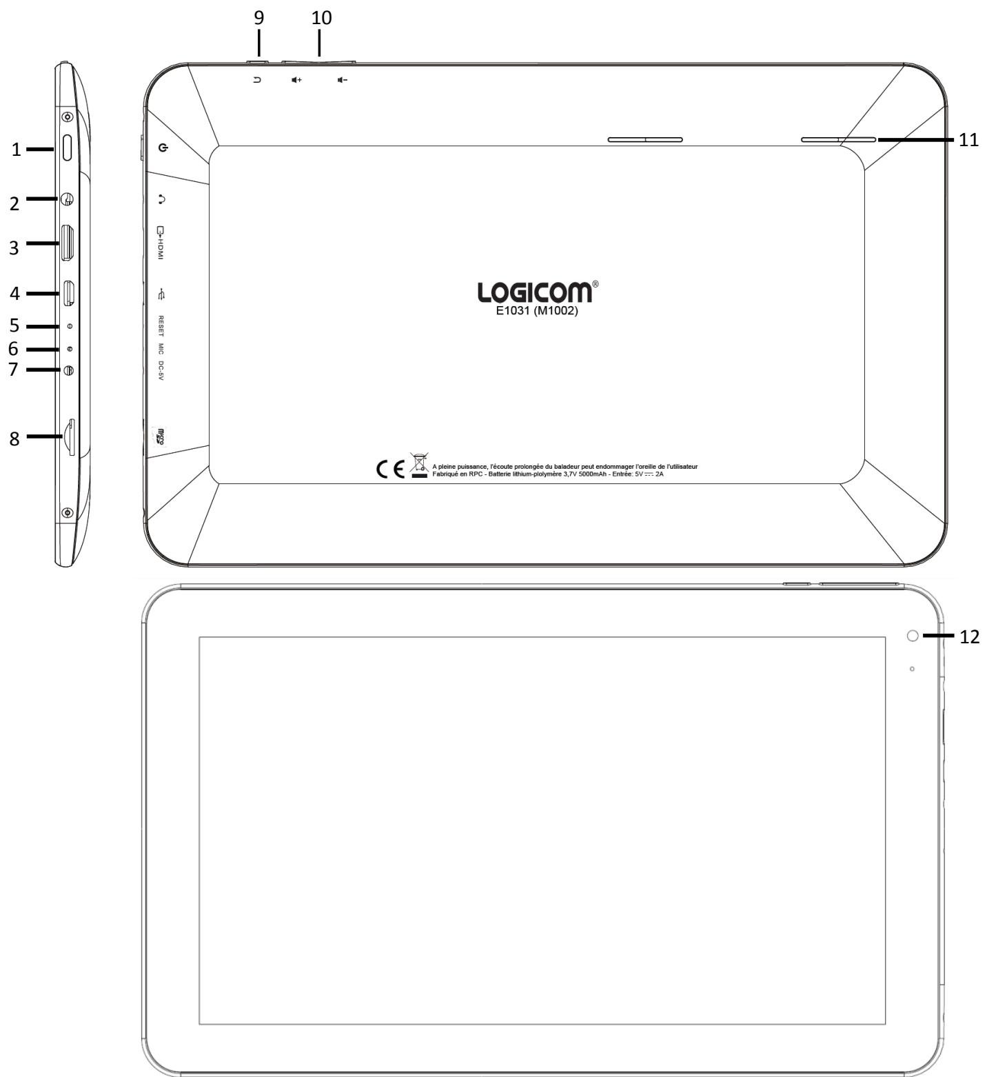 LOGICOM E1031 - Vue d'ensemble - 1