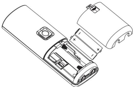 LOGICOM GT 502 - Installation des batteries rechargeables - 1