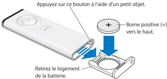 APPLE TV - Comment changer la pile de la télécommande - 1