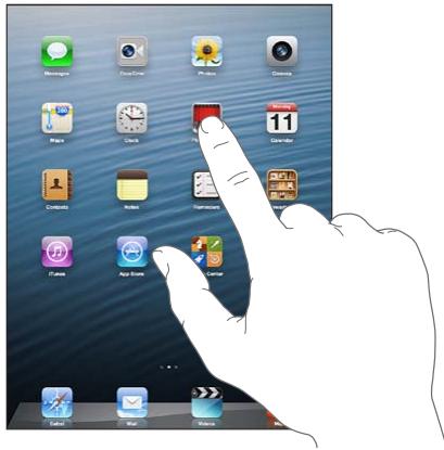 APPLE IPAD MINI - Ouverture d'apps et basculement entre apps - 1