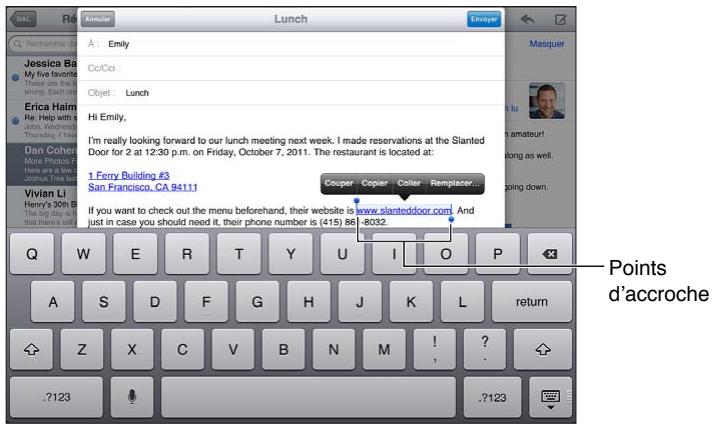 APPLE IPAD MINI - Modification de texte - 1