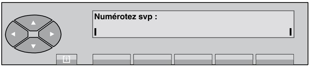 ALCATEL POSTE OPERATEUR  4035 - Programmation d'une touche répertoire - 2