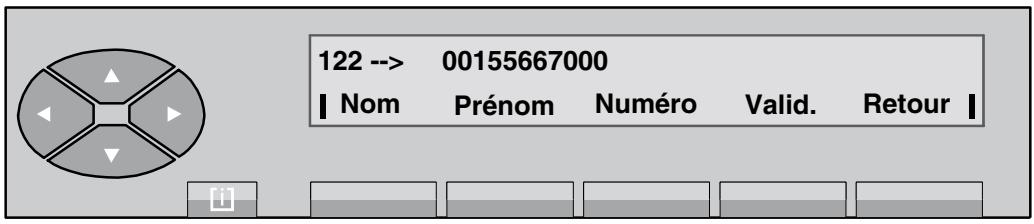 ALCATEL POSTE OPERATEUR  4035 - Modification des numéros abrégés - 4