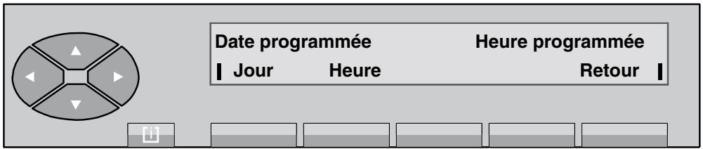 ALCATEL POSTE OPERATEUR  4035 - Date - Heure - 1