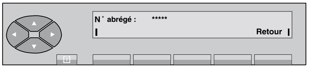 ALCATEL POSTE OPERATEUR  4035 - Modification des numéros abrégés - 1
