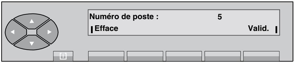 ALCATEL POSTE OPERATEUR  4035 - Déclaration d'un nouvel usager - 3
