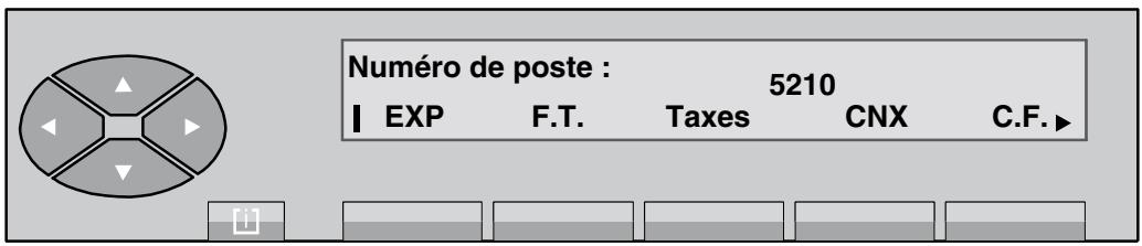 ALCATEL POSTE OPERATEUR  4035 - Affectation d'une catégorie à un utilisateur - 3