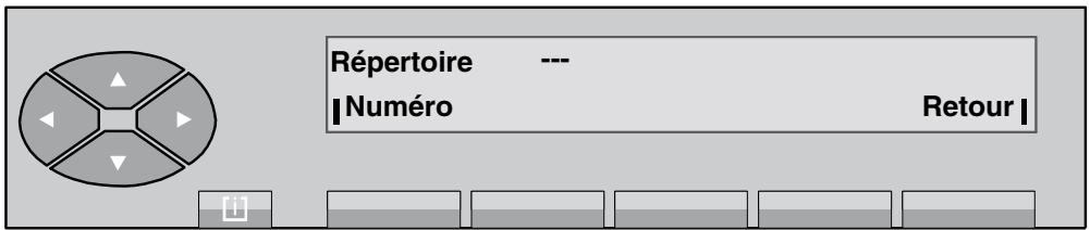 ALCATEL POSTE OPERATEUR  4035 - Programmation d'une touche répertoire - 1