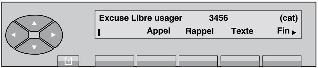 ALCATEL POSTE OPERATEUR  4035 - L'usager s'excuse - 1