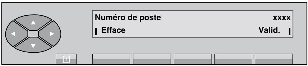 ALCATEL POSTE OPERATEUR  4035 - Déclaration d'un nouvel usager - 10