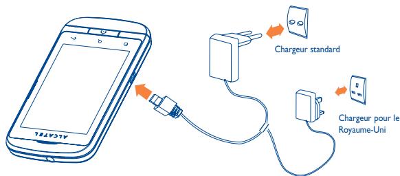 Chargeur standard Chargeur pour le Royaume-Uni