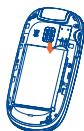 ALCATEL ONE TOUCH 665 - Retirer et installer la batterie - 4