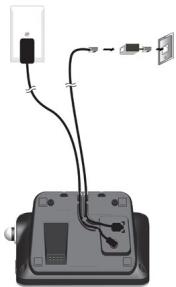 ALCATEL XP1050 VOICE BOX - Raccordement de la station de base - 1