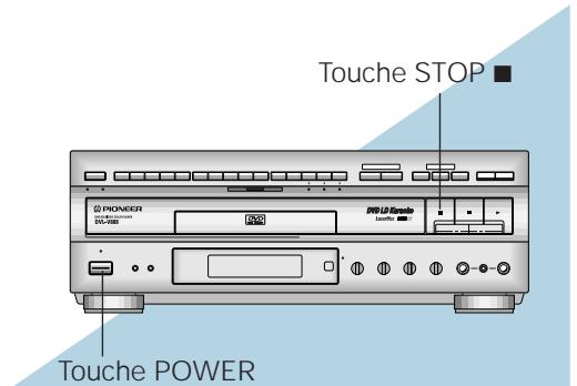 PIONEER DVL-V888 - Reprise de la lecture à partir du point d'arrêt - 1