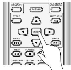 PIONEER DVL-V888 - Press ENTER. - 1
