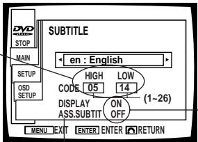 PIONEER DVL-V888 - Setting the Basic Language and Subtitle Language - 7