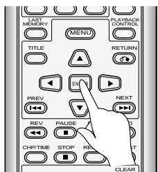 PIONEER DVL-V888 - Press ENTER. - 2