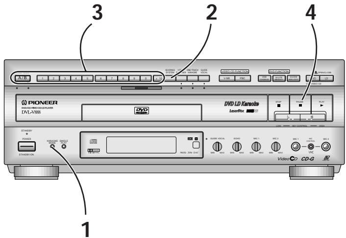 PIONEER DVL-V888 - Simultaneous Scoring for Two Singers (COMPETITION) - 1