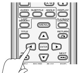 PIONEER DVL-V888 - Select the desired mode with the and buttons. - 1