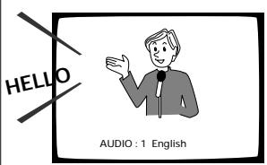 PIONEER DVL-V888 - Press to select the desired language. - 1