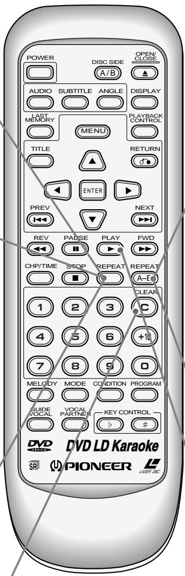 PIONEER DVL-V888 - To Cancel repeat play - 3