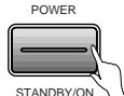 PIONEER DVL-V888 - Press the POWER button. - 1