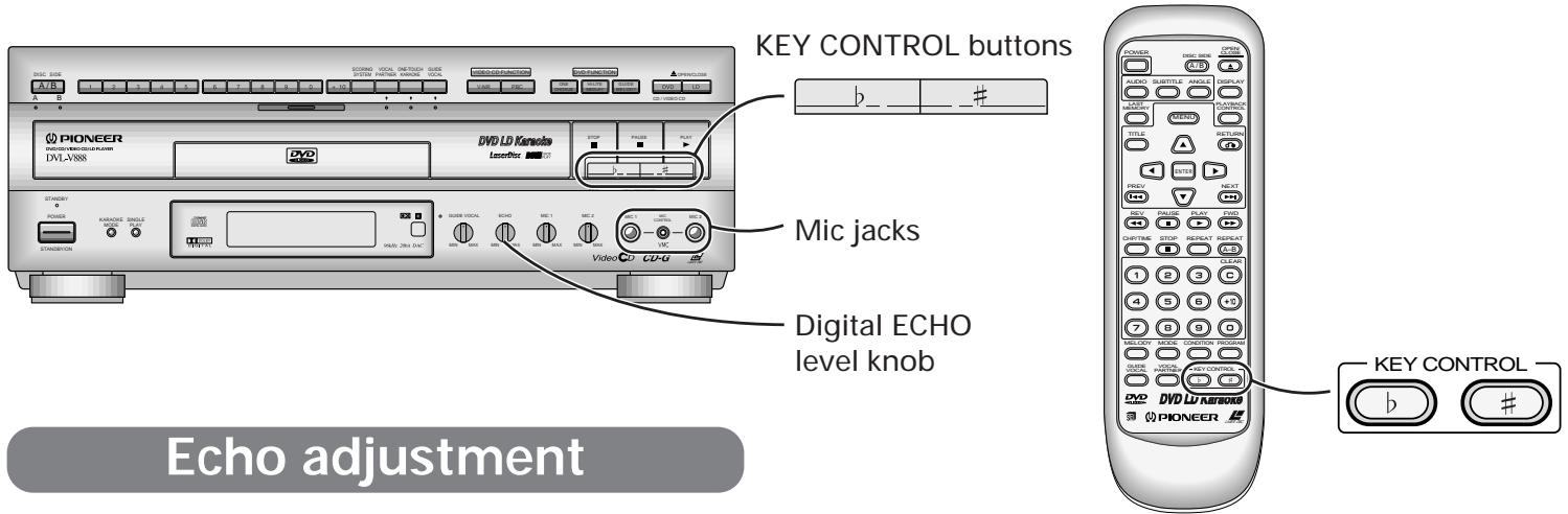 PIONEER DVL-V888 - Adjusting to Create the Desired Sound - 1