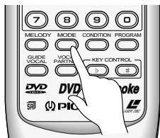 PIONEER DVL-V888 - Press MODE during play and select MODE. - 2