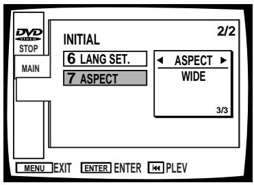 PIONEER DVL-V888 - Initial setting menu - 3
