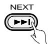 PIONEER DVL-V888 - Localiser le début du chapitre (page musicale) suivant - 1