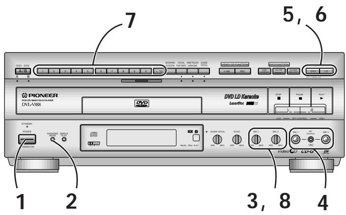 PIONEER DVL-V888 - Karaoke Entertainment - 1