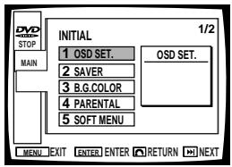 PIONEER DVL-V888 - Press ENTER. - 1