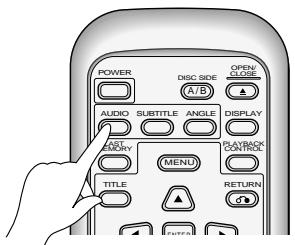 PIONEER DVL-V888 - Press to select the desired language. - 3