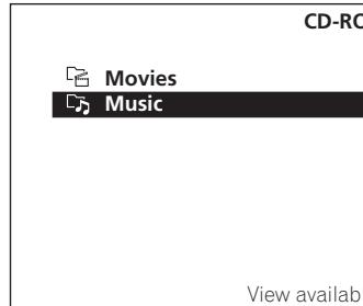 PIONEER BDP-LX71 - Sélectionnez Music. - 1
