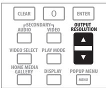 PIONEER BDP-LX71 - Appuyez sur Output Resolution. - 1